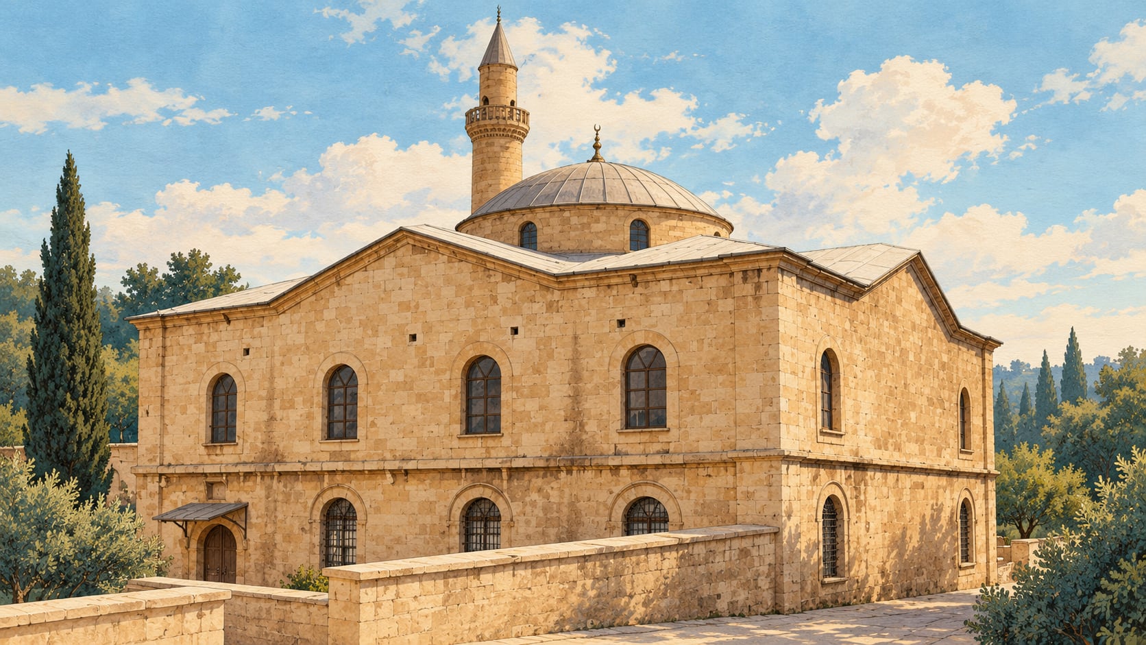 Adıyaman Great Mosque çizimi, Adıyaman