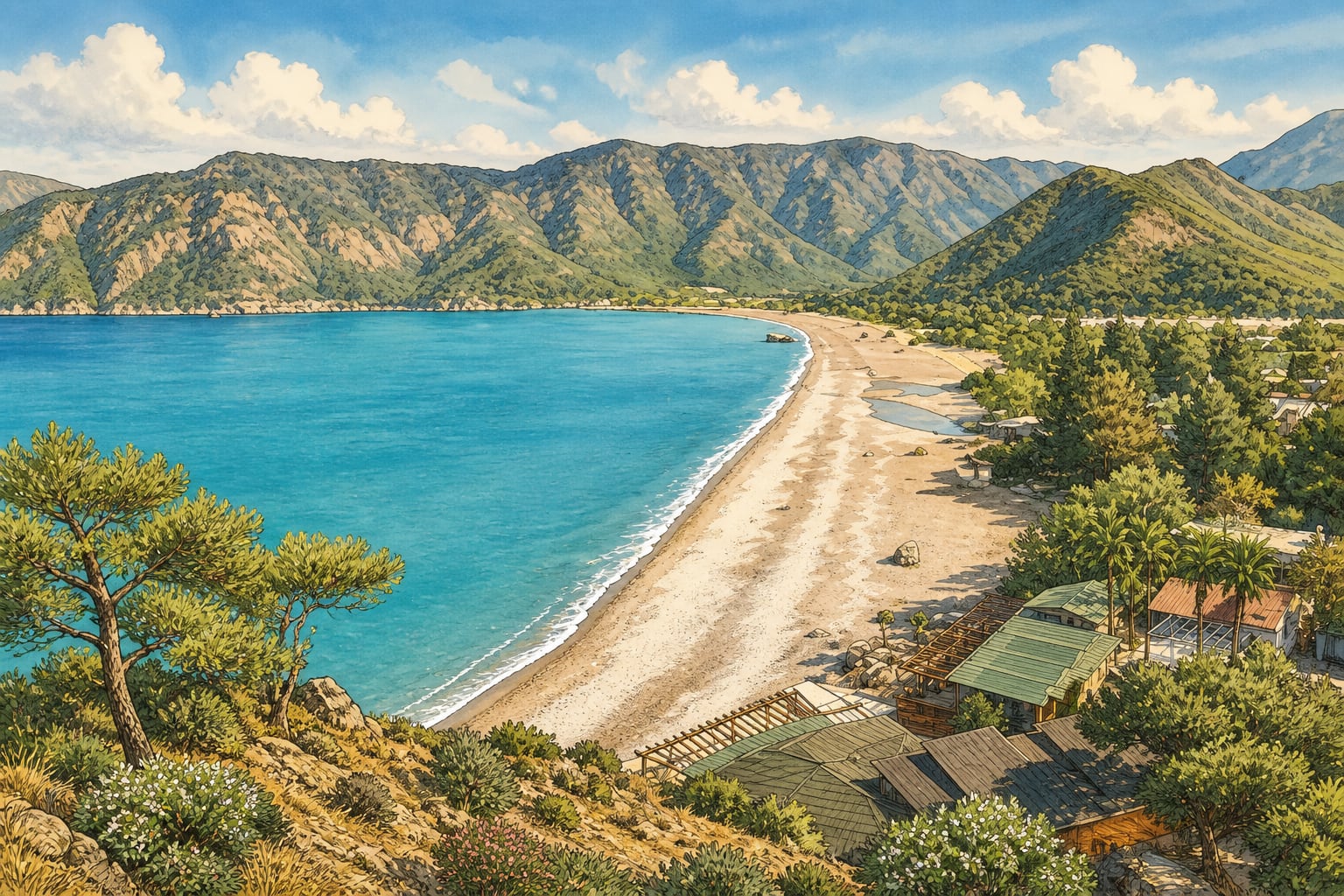 Adrasan çizimi, Antalya