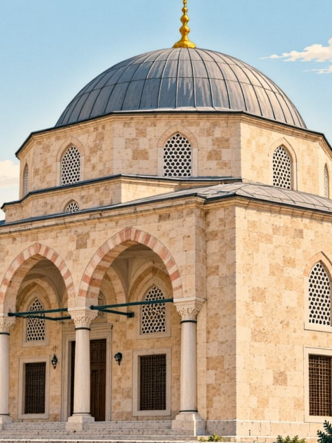 Ilustración: Mezquita de Ağa, Elazığ