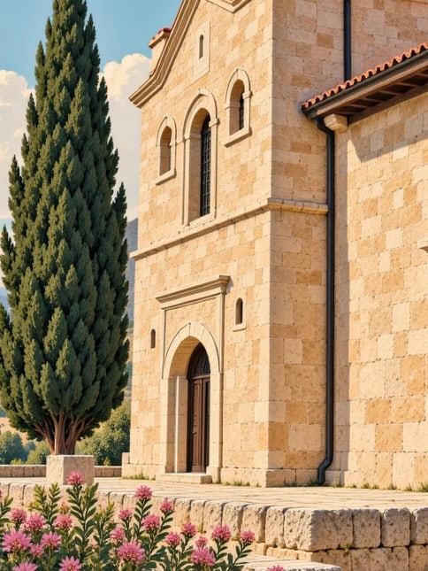 Ilustración: Iglesia de Ağaçaltı, Aksaray