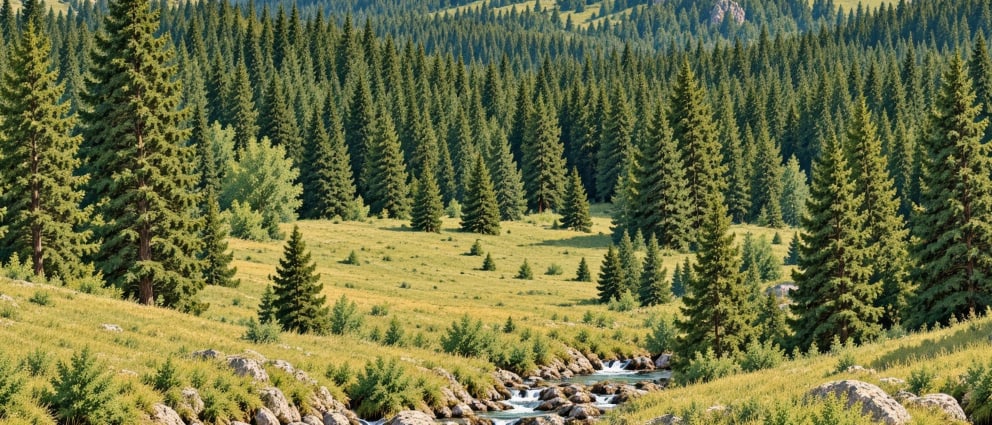Ağaçbaşı Nature Park çizimi, Giresun