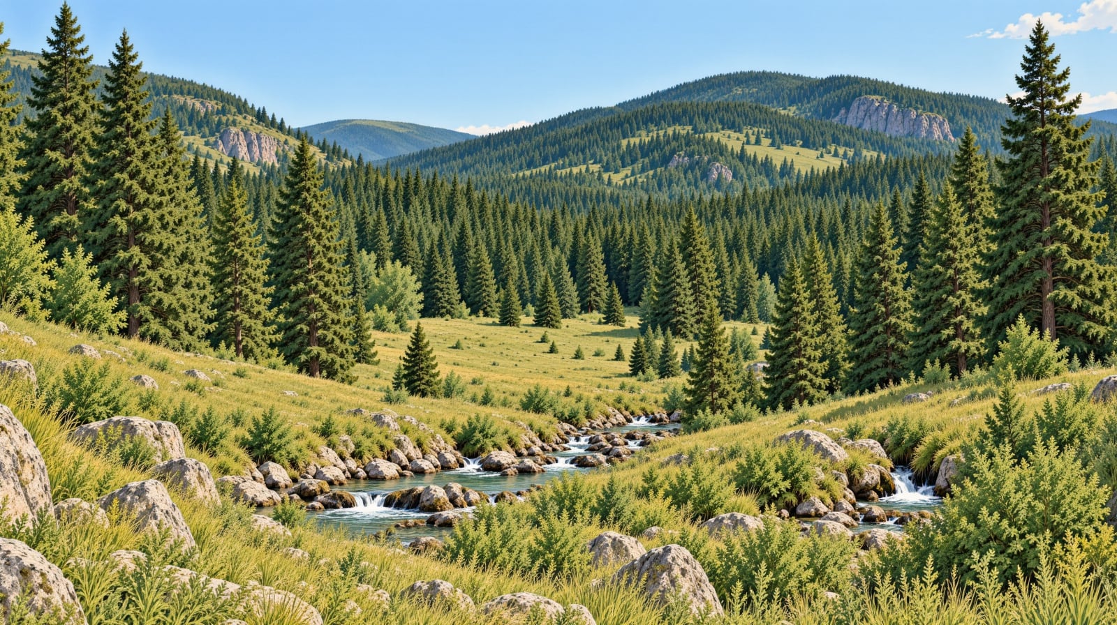 Ağaçbaşı Nature Park çizimi, Giresun