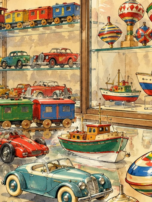 Ilustración: Museo del Juguete y la Hucha Agah Ferhatoğlu, Balıkesir