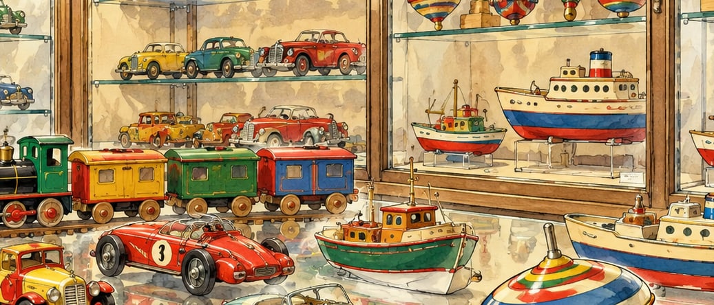 Agah Ferhatoğlu Toy and Money Box Museum çizimi, Balıkesir