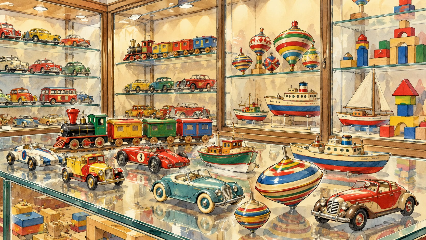 Agah Ferhatoğlu Toy and Money Box Museum çizimi, Balıkesir