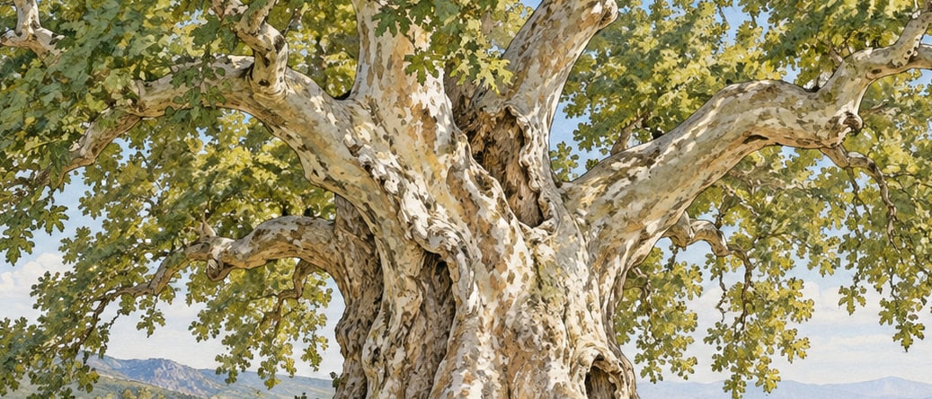 Ağılı Juniper Natural Monument çizimi, Konya