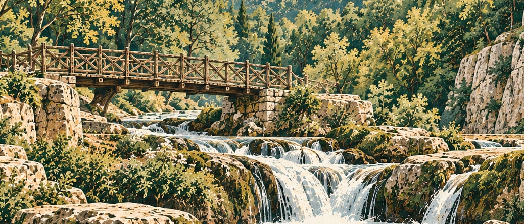 Ahatlar Nature Park çizimi, Bartın