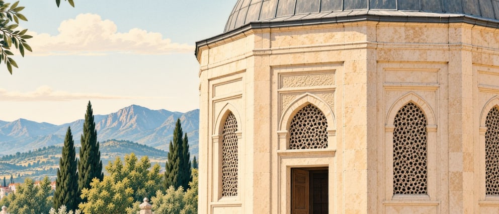 Ahi Yusuf Tomb çizimi, Tokat