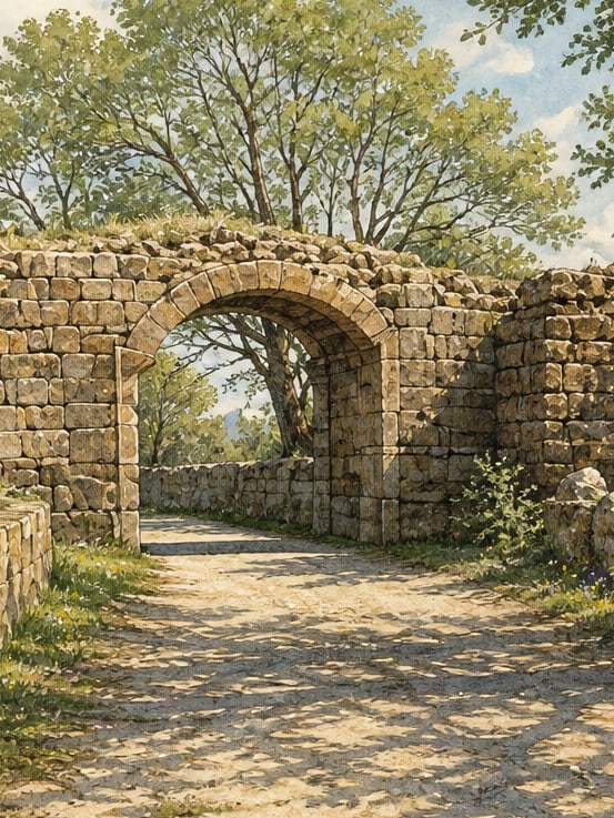 Ilustración: Castillo costero de Ahlat, Bitlis