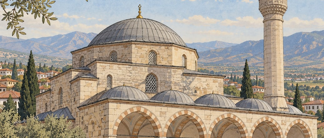 Ahmet Gazi Mosque çizimi, Aydın