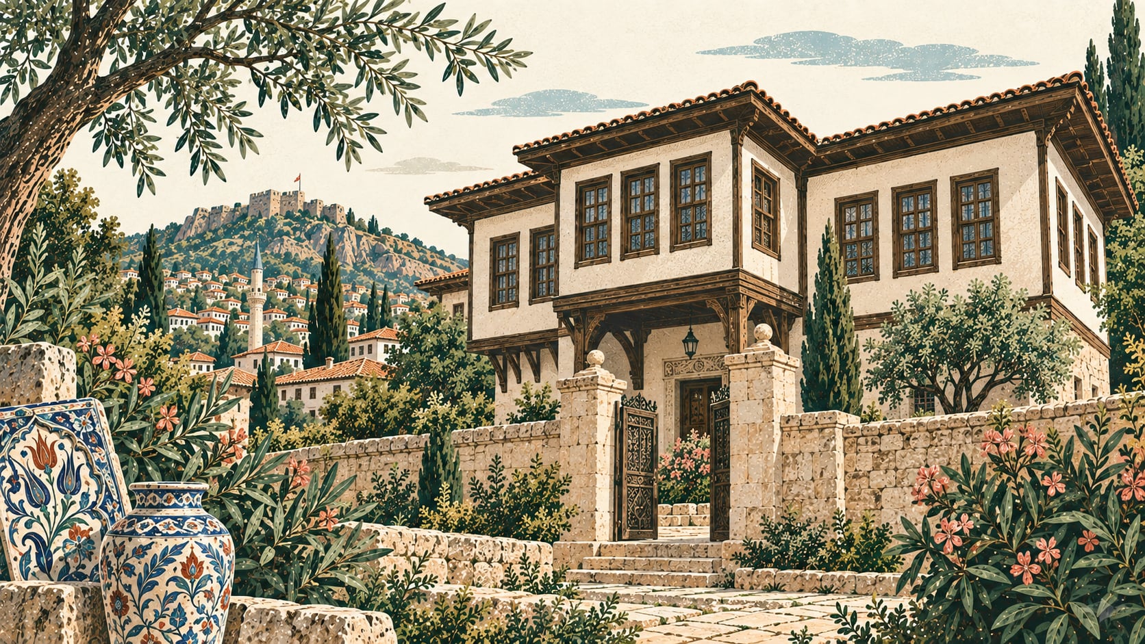 Ahmet Yakupoğlu Museum çizimi, Kütahya