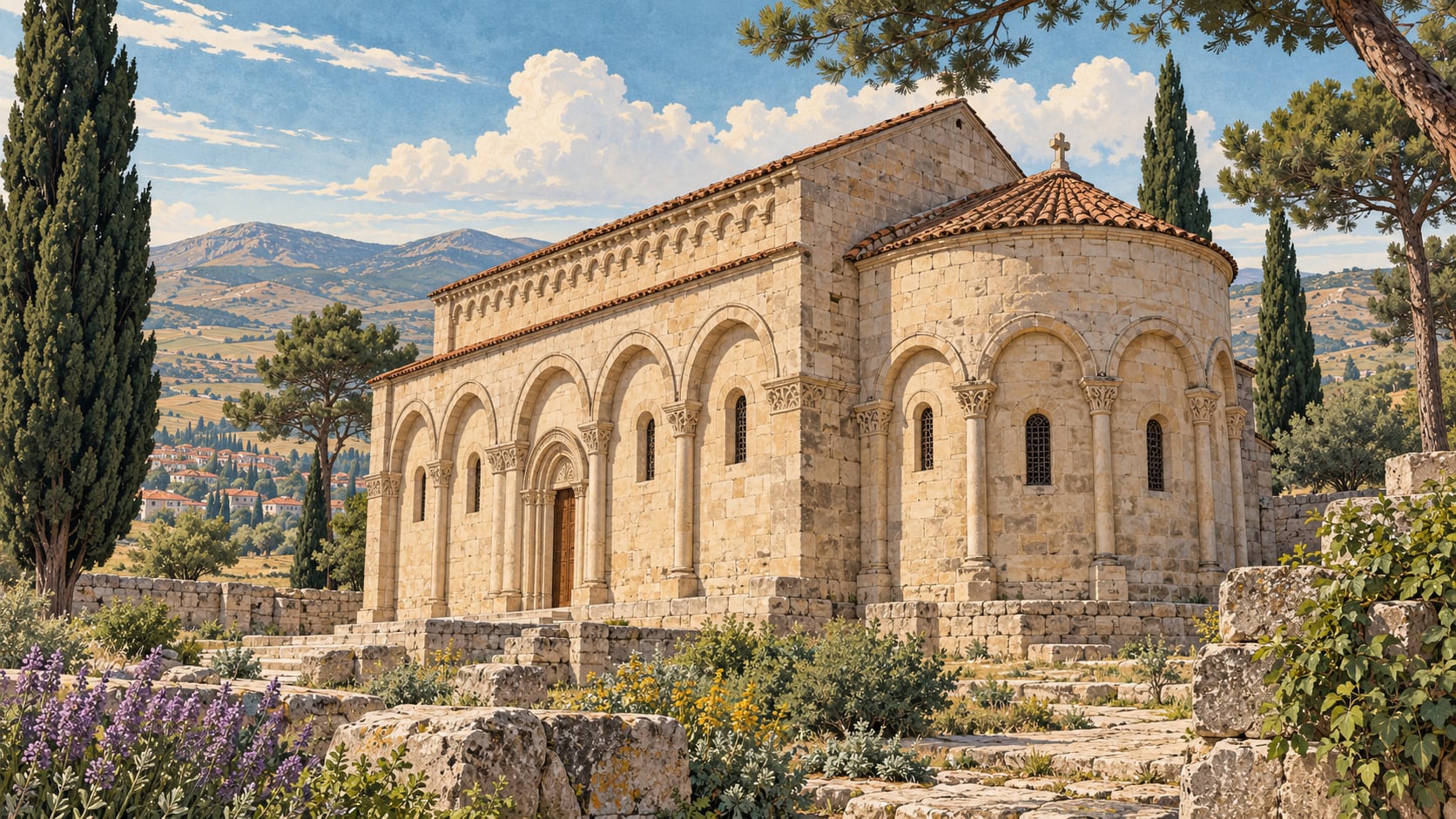 Akdağmadeni Church çizimi, Yozgat