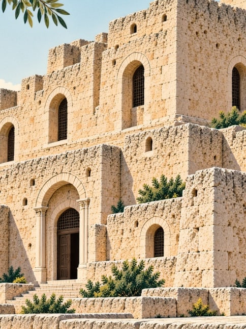 Ilustración: Castillo de Akhisar, Eskişehir