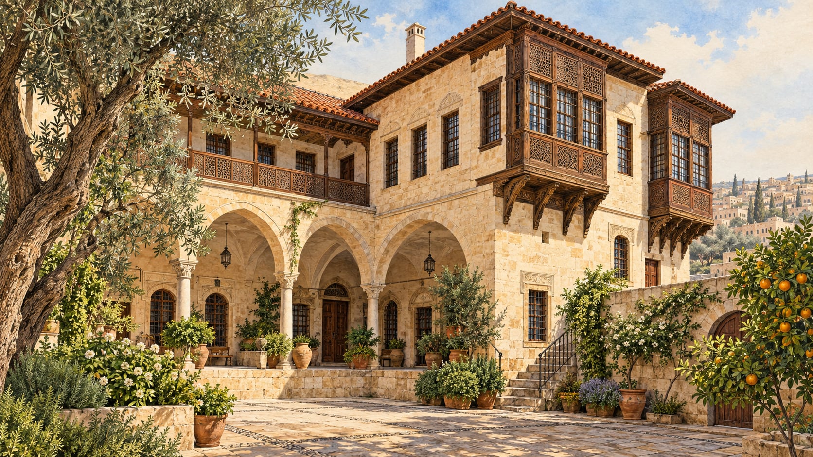 Akıncı Mansion çizimi, Kilis