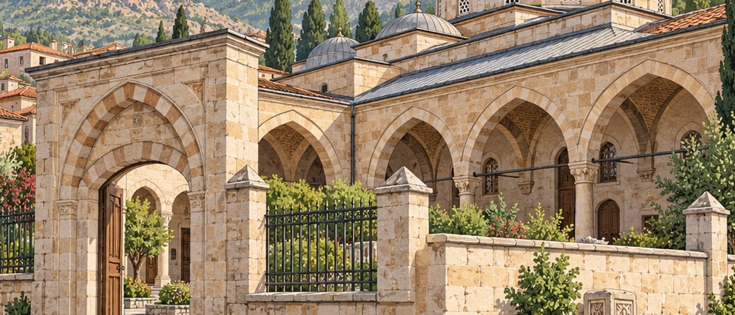 Akşehir Stone Works Museum çizimi, Konya