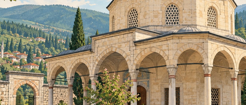 Akşemseddin Tomb çizimi, Bolu