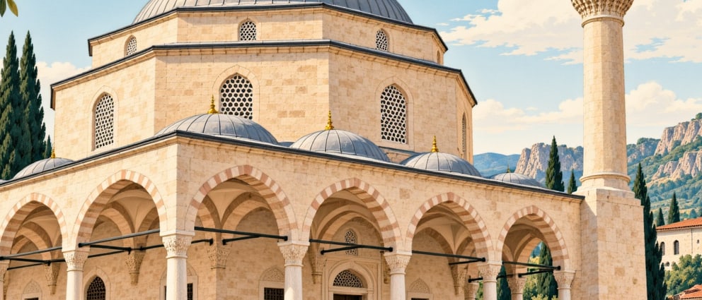 Alaaddin Mosque çizimi, Kırşehir