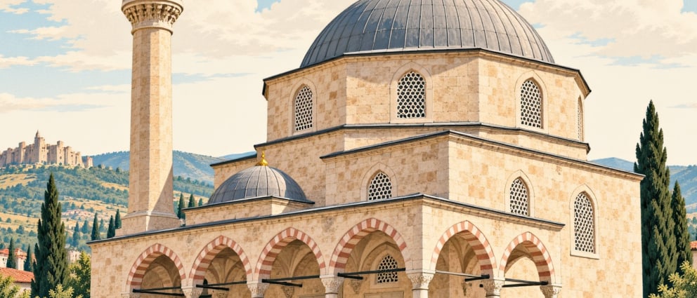 Alaaddin Mosque çizimi, Ankara