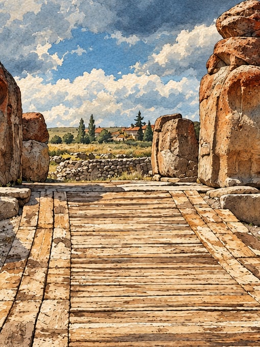 Ilustración: Museo de Alacahöyük, Çorum