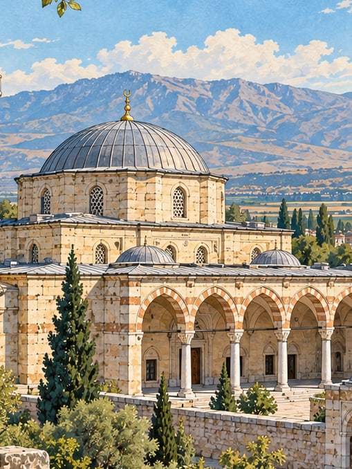Ilustración: Mezquita Alaeddin Bey / Mezquita Paşa, Muş