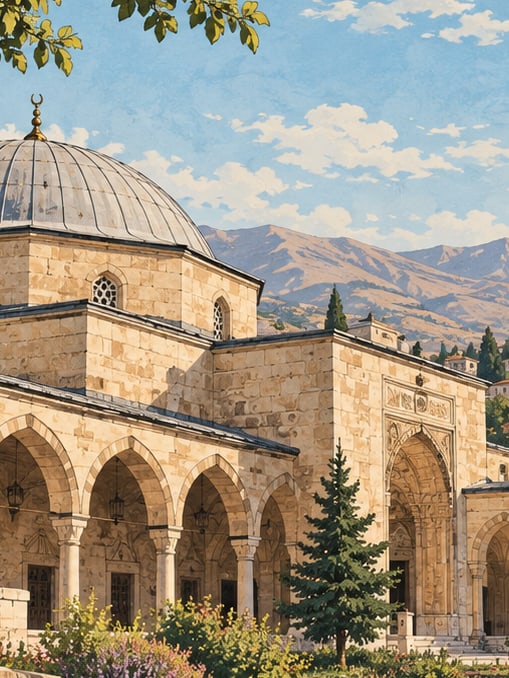 Ilustración: Mezquita Alaeddin, Niğde