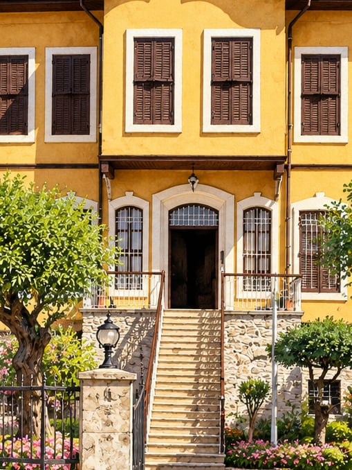 Ilustración: Museo Casa de Atatürk de Alanya, Antalya