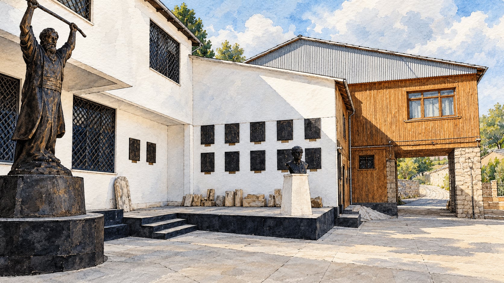 Ali Gürer Museum çizimi, Erzincan