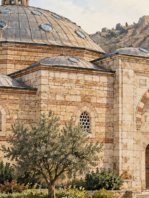 Ilustración: Baño Ali Paşa, Tokat