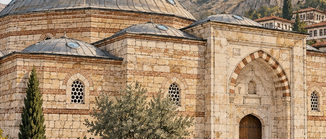 Ali Paşa Bath çizimi, Tokat
