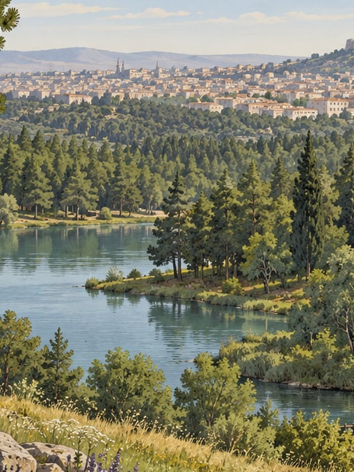 Ilustración: Parque Natural Alleben-Yamaçtepe, Gaziantep