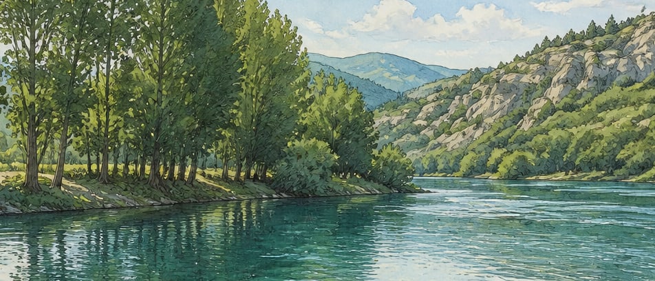 Almus Reservoir çizimi, Tokat