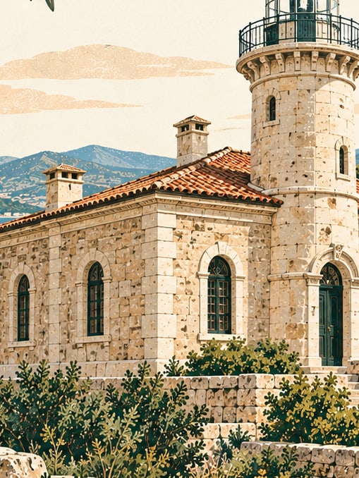 Ilustración: Museo del Faro de Dilburnu, Altınova, Yalova