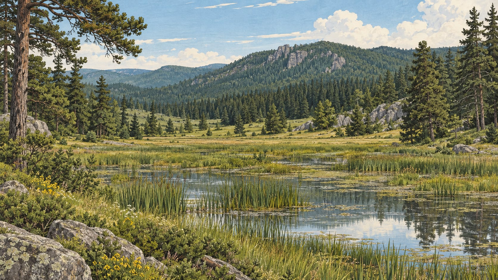 Aluçdağı Nature Park çizimi, Ankara