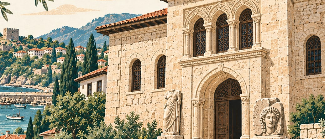 Amasra Museum çizimi, Bartın