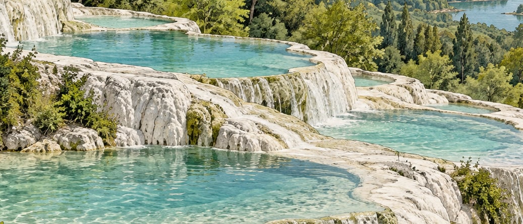 Anatolian Chestnut Natural Monument çizimi, İzmir