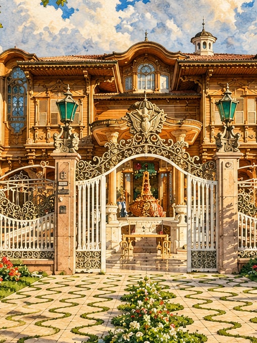 Ilustración: Museo del Patrimonio Cultural de Arquitectura y Mobiliario de Anatolia, Ankara