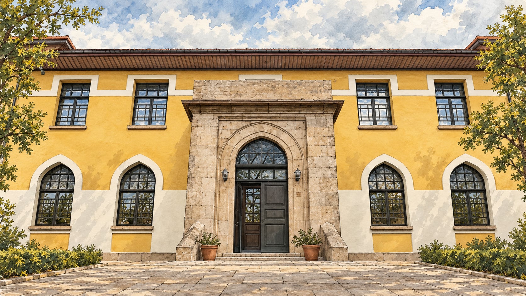 Anatolian University Republic History Museum çizimi, Eskişehir