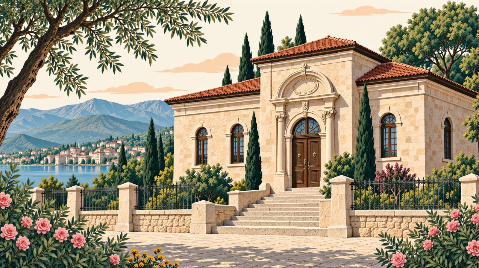 Anamur Museum çizimi, Mersin