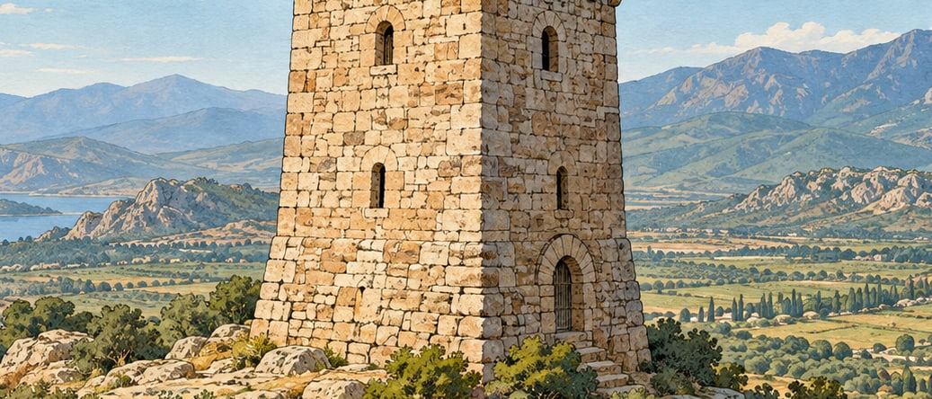 Anavarza Archaeological Site çizimi, Adana