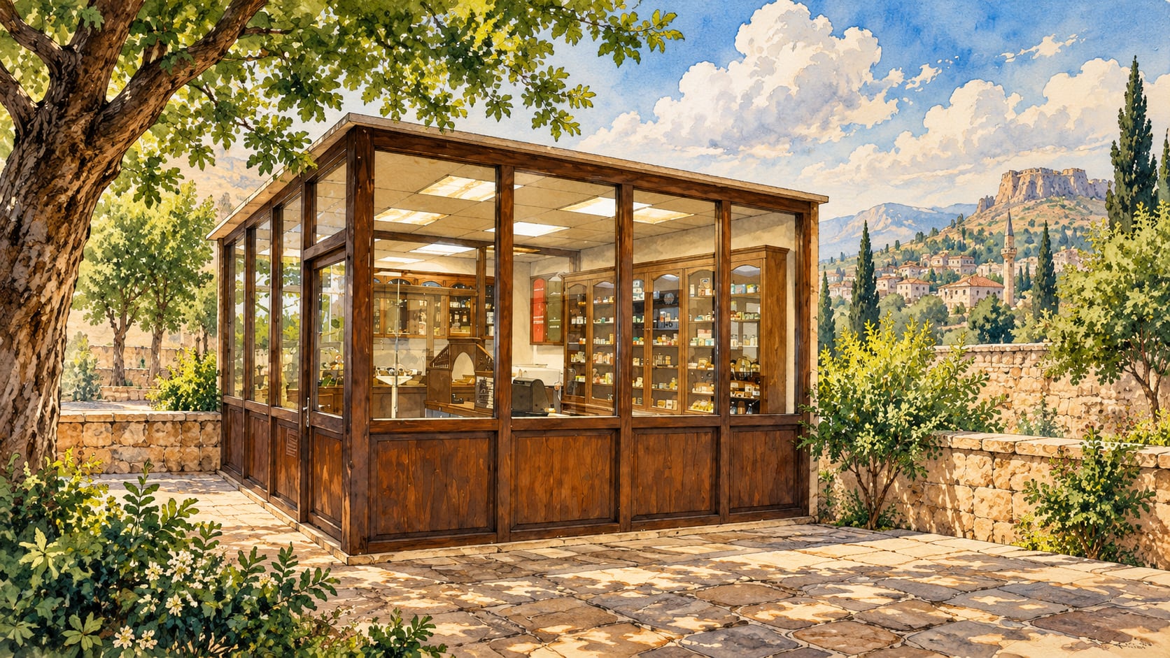 Ankara University Pharmacy Faculty Museum çizimi, Ankara