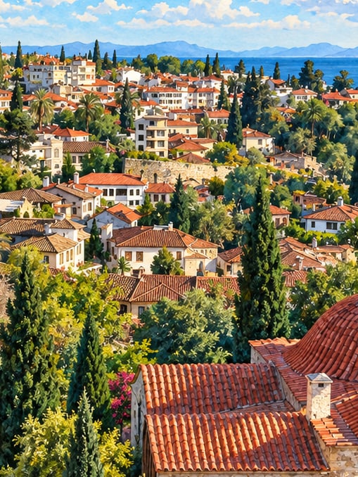 Ilustración: Museo del Mevlevihane de Antalya, Antalya