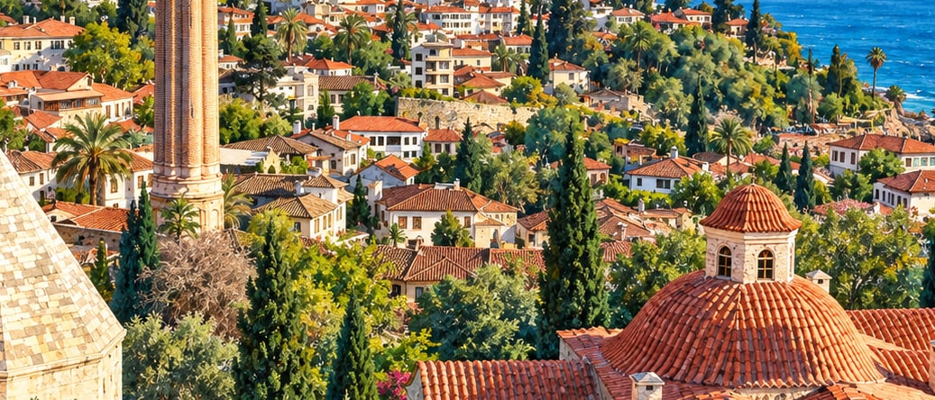 Antalya Mevlevi Lodge Museum çizimi, Antalya
