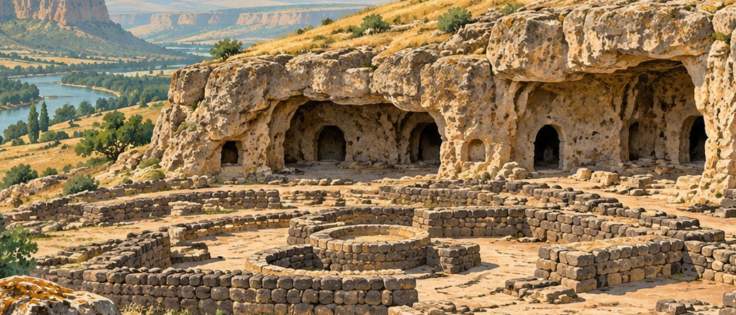 Anzer Plateau / Ballıköy Plateau çizimi, Rize