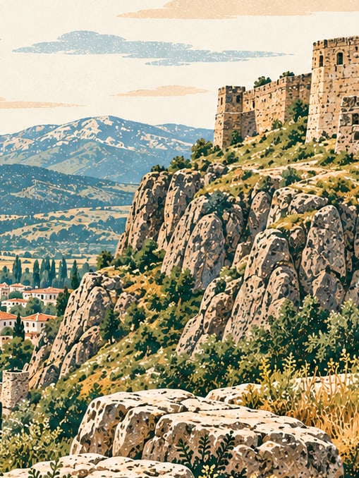 Ilustración: Castillo de Ardahan, Ardahan