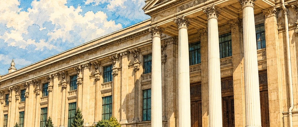 Archaeological Museum çizimi, İstanbul