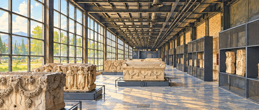 Archaeological Museum çizimi, Adana