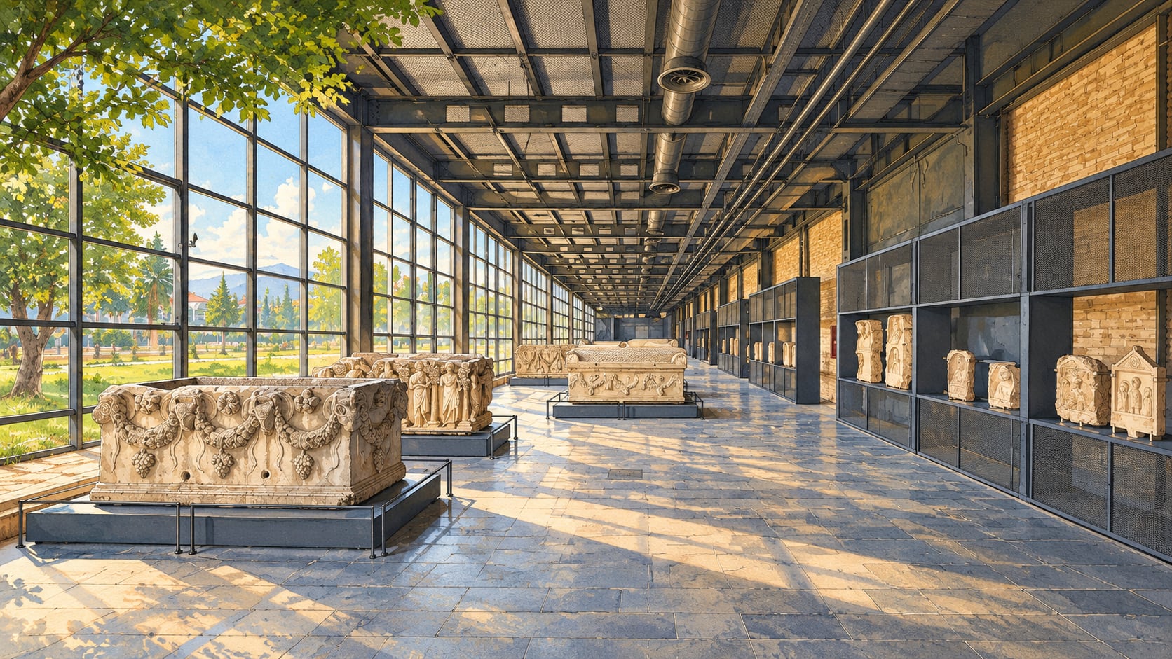 Archaeological Museum çizimi, Adana