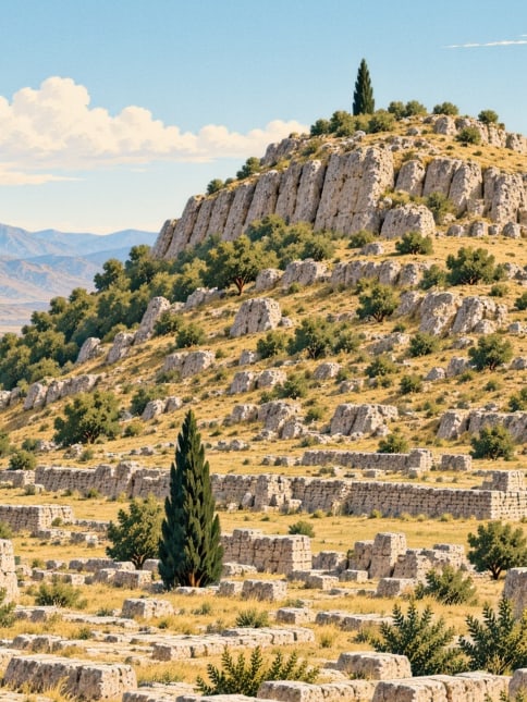 Ilustración: Montículo de Arslantepe, Malatya
