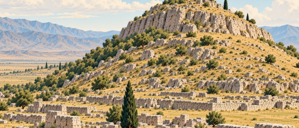 Arslantepe Mound çizimi, Malatya