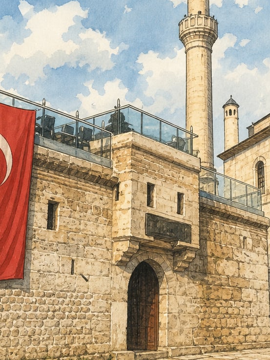 Ilustración: Aşağı Taşhan, Bolu